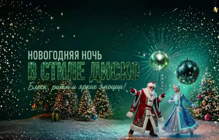 Новогодняя ночь в стиле диско! -  «Отель и Конгресс-центр «Вега» Измайлово»