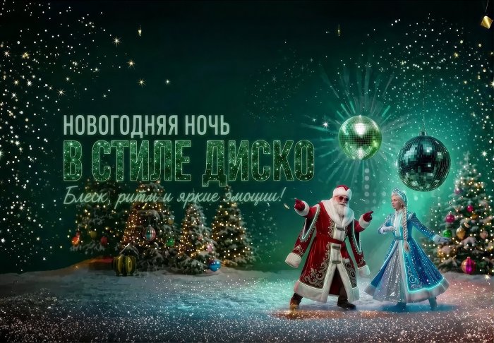 Новогодняя ночь в стиле диско! -  «Отель и Конгресс-центр «Вега» Измайлово»